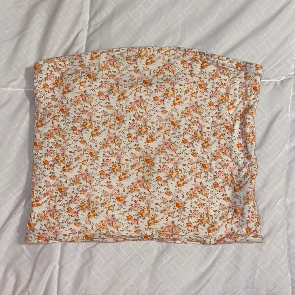 Flower Tube Top